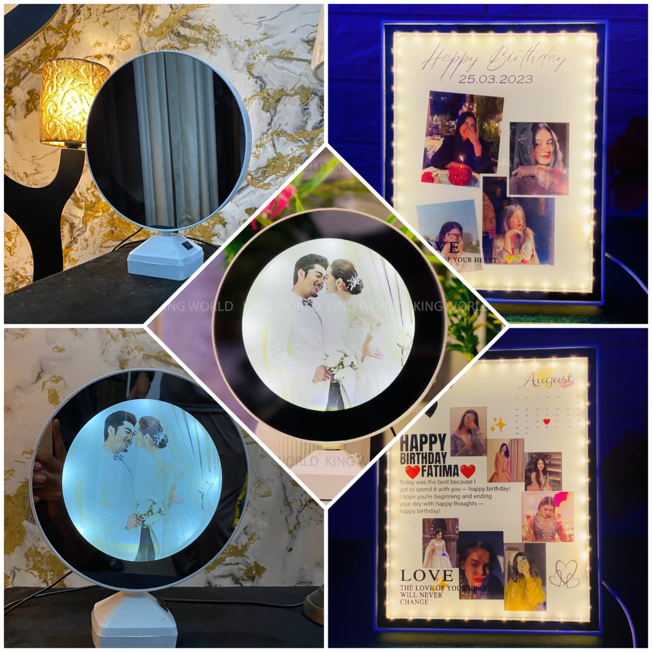 Magic Mirror Photo Frames