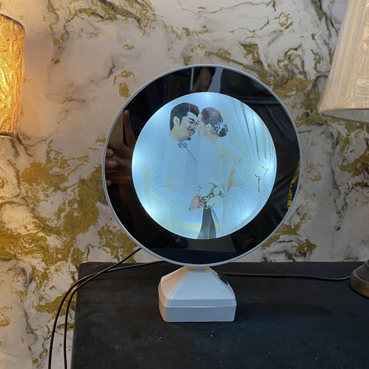 Led Magic Mirror Photo Frame