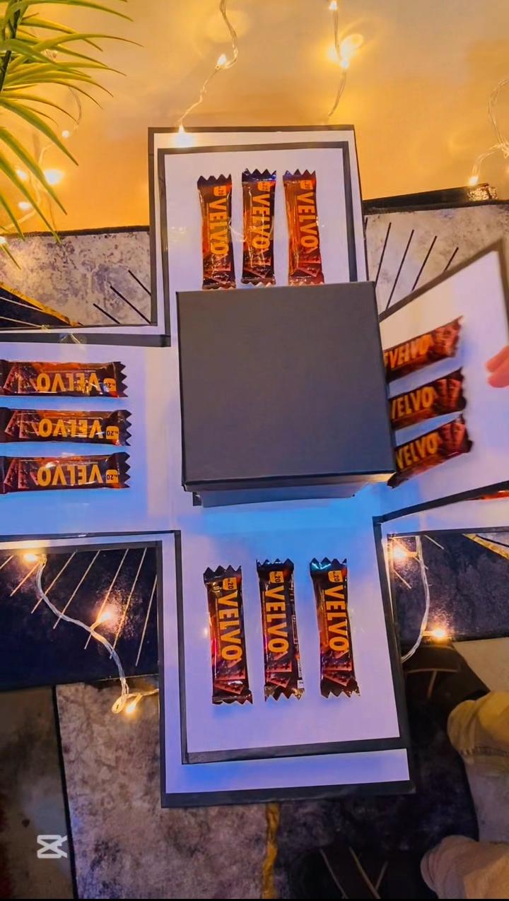 Special Surprise Gift Box - 36 Chocolates, Chinese Gajrey & Finger Ring